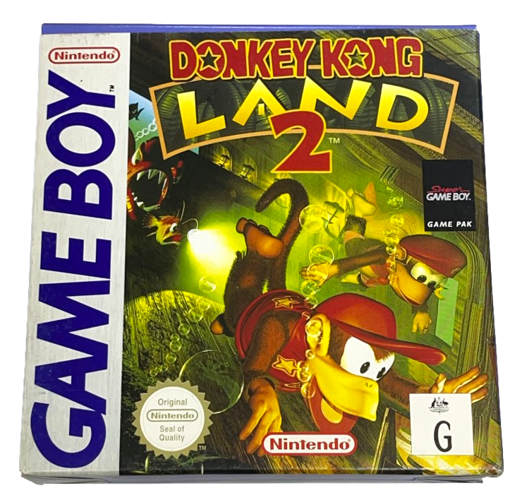 Donkey Kong Land 2 Nintendo Gameboy *Complete* Boxed