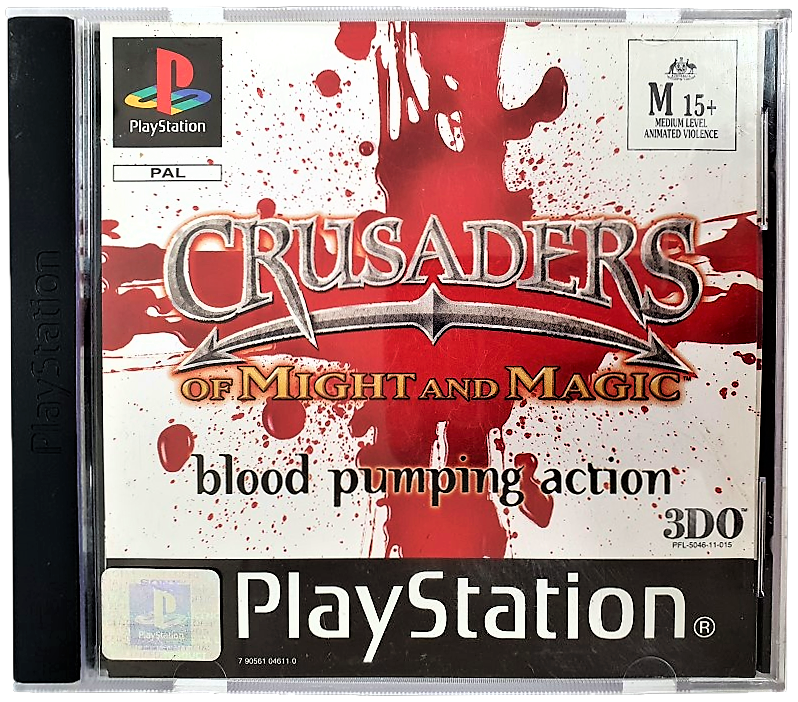 Crusaders Of Might And Magic PS1 PS2 PS3 PAL *Complete* (Pre-Owned)