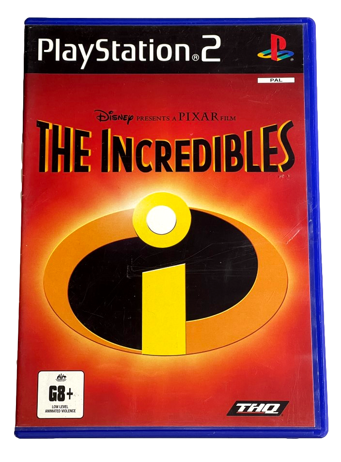 The Incredibles PS2 PAL *No Manual* (Preowned)