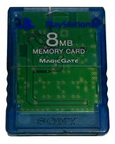 Genuine Blue Magic Gate PS2 Memory Card PlayStation 2 8MB Sony