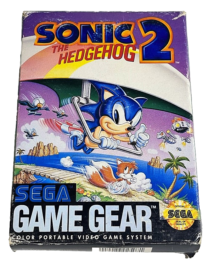 Sonic the Hedgehog 2 Sega Game Gear Boxed *Complete* (Preowned)