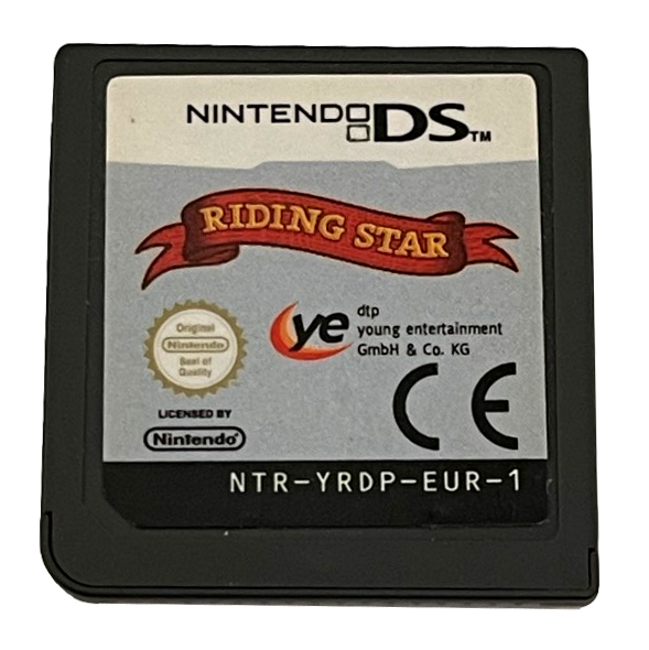 Riding Star Nintendo DS 2DS 3DS Game *Cartridge Only* (Preowned)