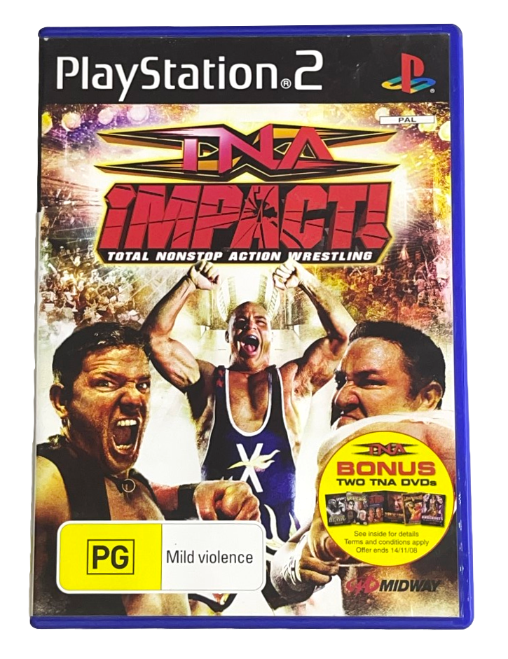 TNA Impact Wrestling PS2 PAL *No Manual* (Preowned)