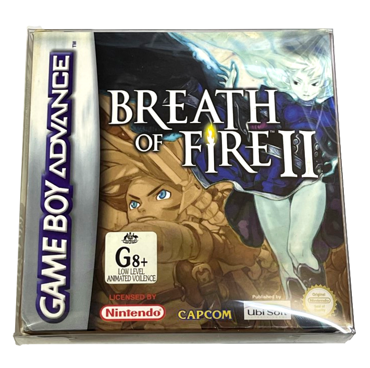 Breath of Fire II Nintendo Gameboy Advance GBA *Complete* Boxed (Preowned)