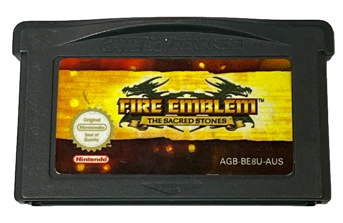 Fire Emblem The Sacred Stone Nintendo Gameboy Advance Genuine Cartridge (Preowned)