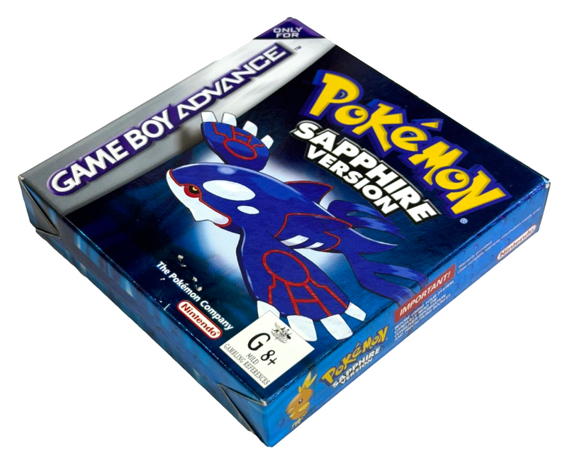 Pokemon Sapphire Version Nintendo Gameboy Advance GBA *Complete* Boxed (Preowned)