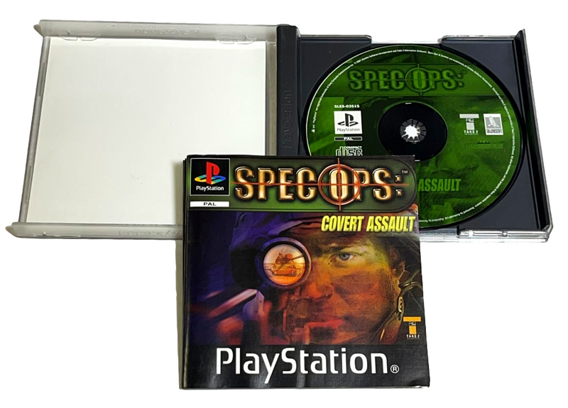 Spec Ops Covert Assault PS1 PS2 PS3 PAL *Complete* (Preowned)