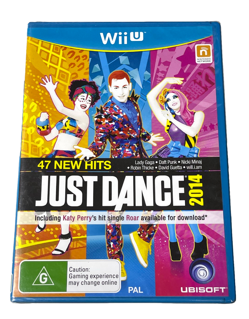 Just Dance 2014 Nintendo Wii U PAL Brand New *Sealed*