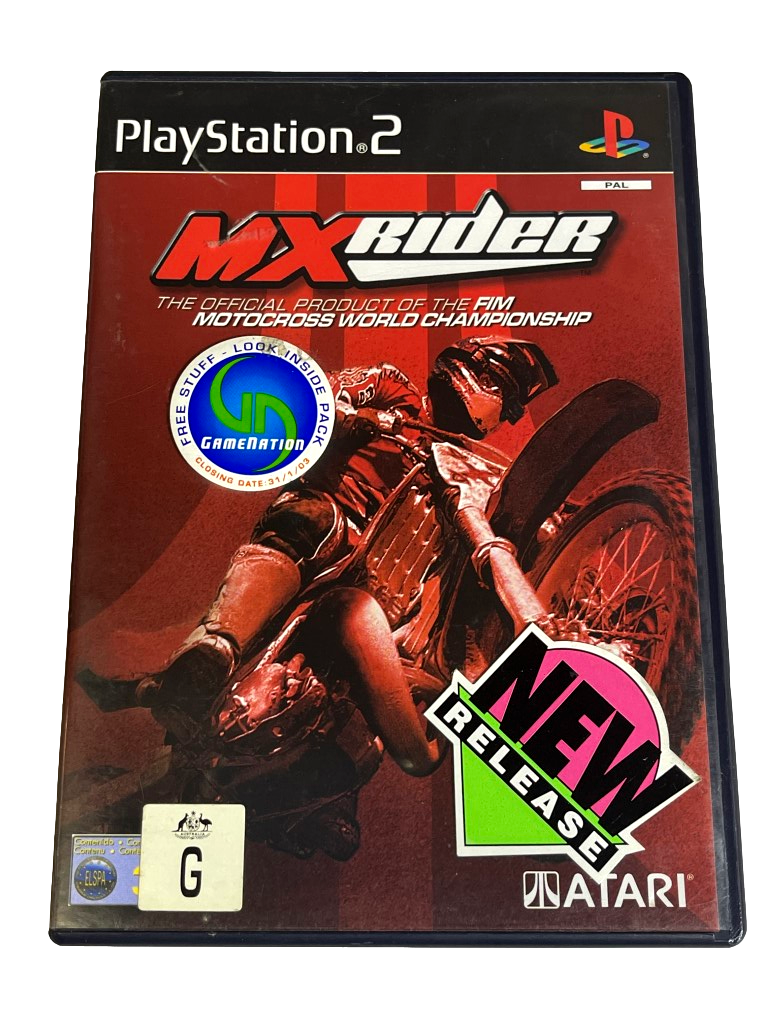 MX Rider PS2 PAL *No Manual* (Preowned)