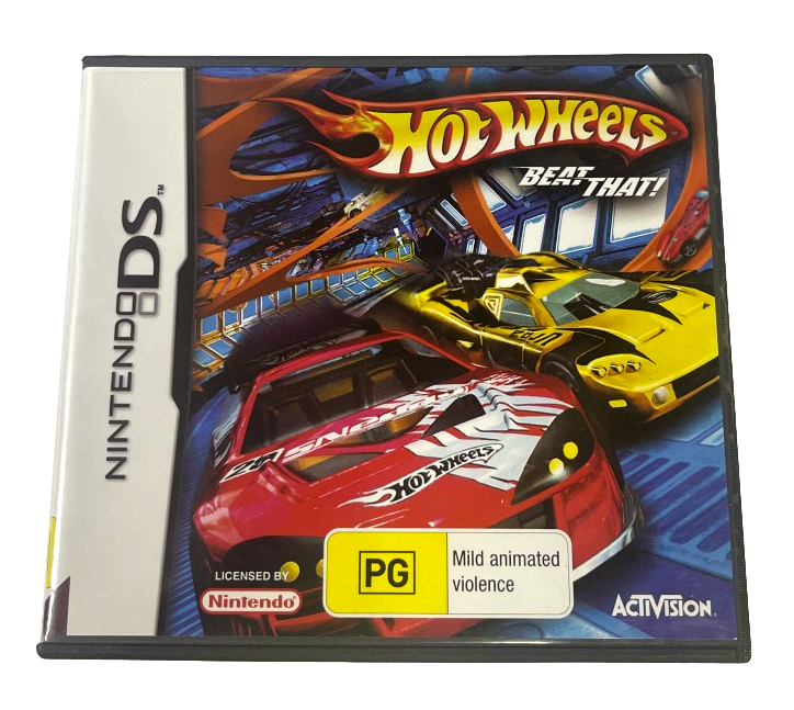 Hot Wheels Beat That Nintendo DS 2DS 3DS Game *Complete* (Pre-Owned)