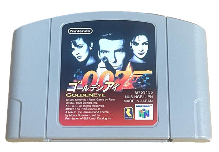 007 Goldeneye Nintendo 64 N64 NTSC Japanese (Preowned)