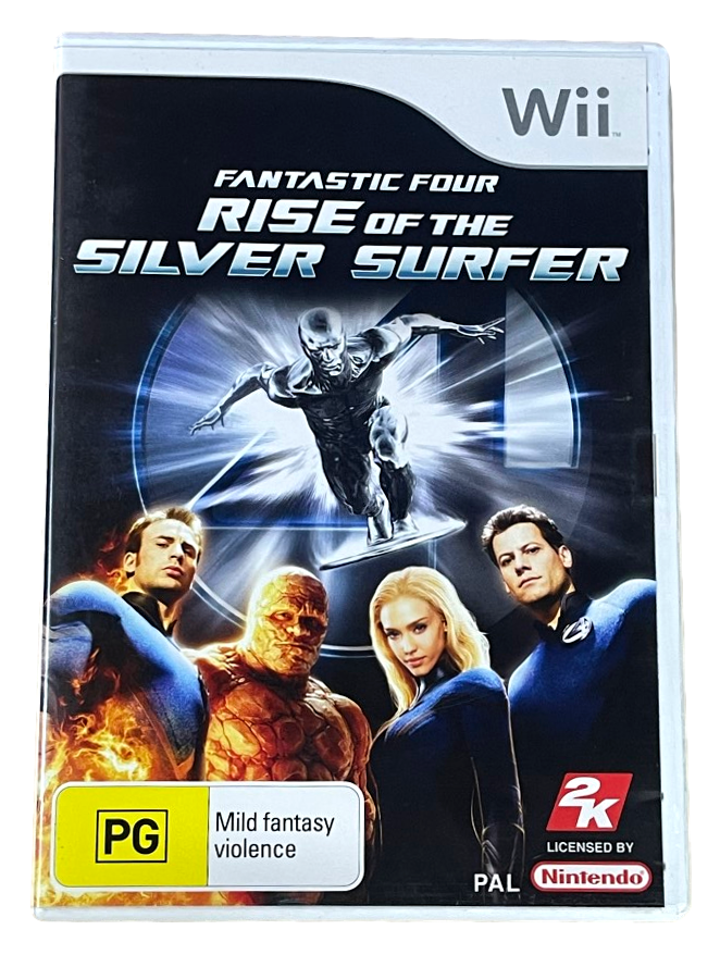 Fantastic 4 Rise of the Silver Surfer Nintendo Wii PAL *Complete* Wii U (Pre-Owned)