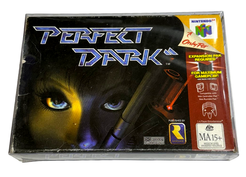 Perfect Dark Nintendo 64 N64 Boxed PAL *Complete*