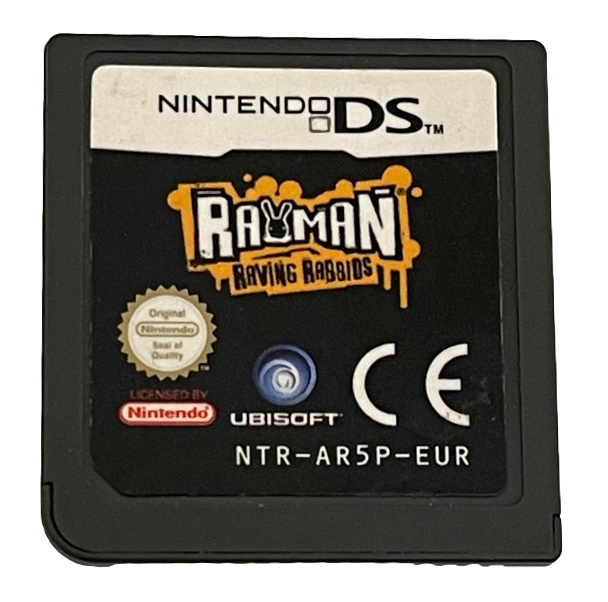 Rayman Raving Rabbids Nintendo DS 2DS 3DS Game *Cartridge Only* (Preowned)