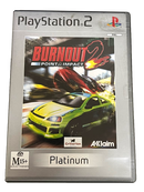 Burnout 2 Point of Impact PS2 (Platinum) PAL *No Manual* (Preowned)