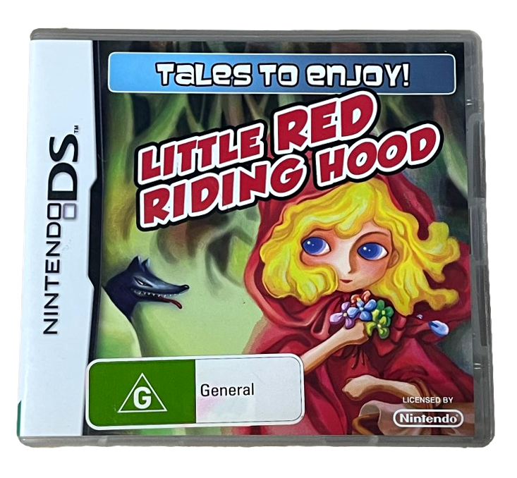 Little Red Riding Hood Nintendo DS 2DS 3DS Game *Complete* (Pre-Owned)