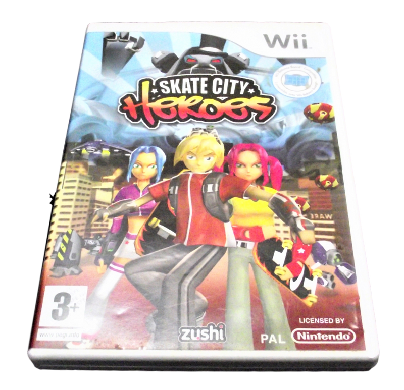 Skate City Heroes Nintendo Wii PAL *Complete* Wii U Compatible (Pre-Owned)