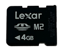 Lexar 4GB Sony PSP Go M2 Memory Stick Pro Duo Memory Card Genuine (Preowned)