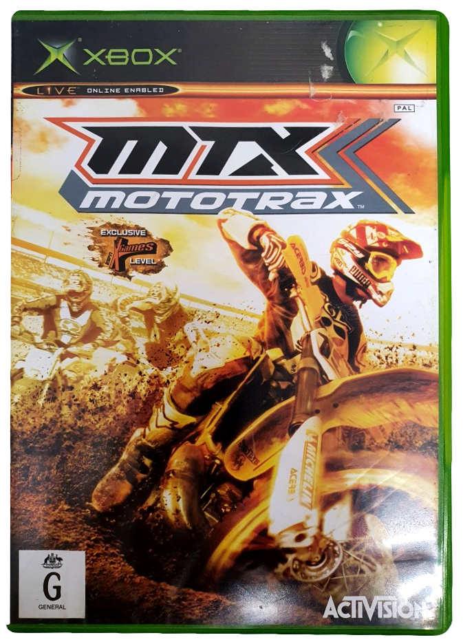 MTX MotoTrax XBOX Original PAL *No Manual* (Pre-Owned)