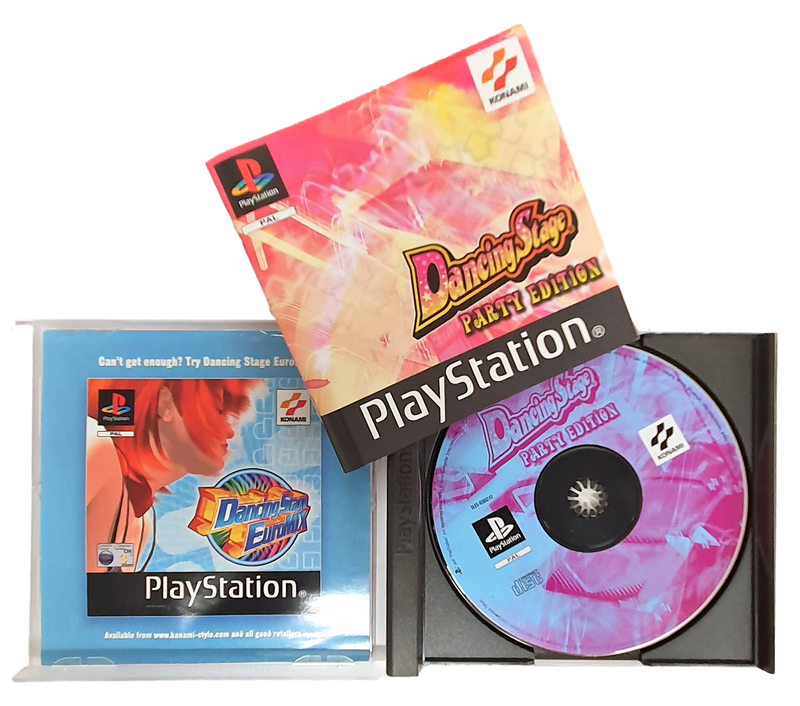 Dancing Stage Party Edition PS1 PS2 PS3 PAL *Complete* (Pre-Owned)