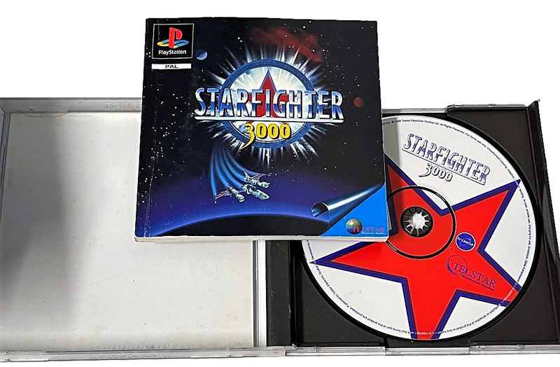 Starfighter 3000 PS1 PS2 PS3 PAL *Complete* (Pre-Owned)