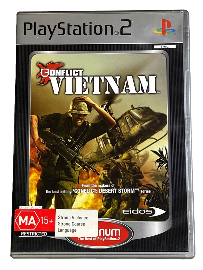 Conflict Vietnam PS2 (Platinum) PAL *Complete* (Preowned)
