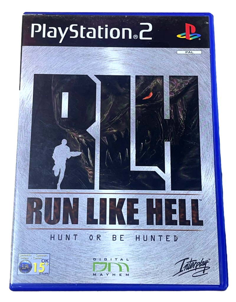 Run Like Hell Hunt or Be Hunted PS2 PAL *No Manual* (Pre-Owned)