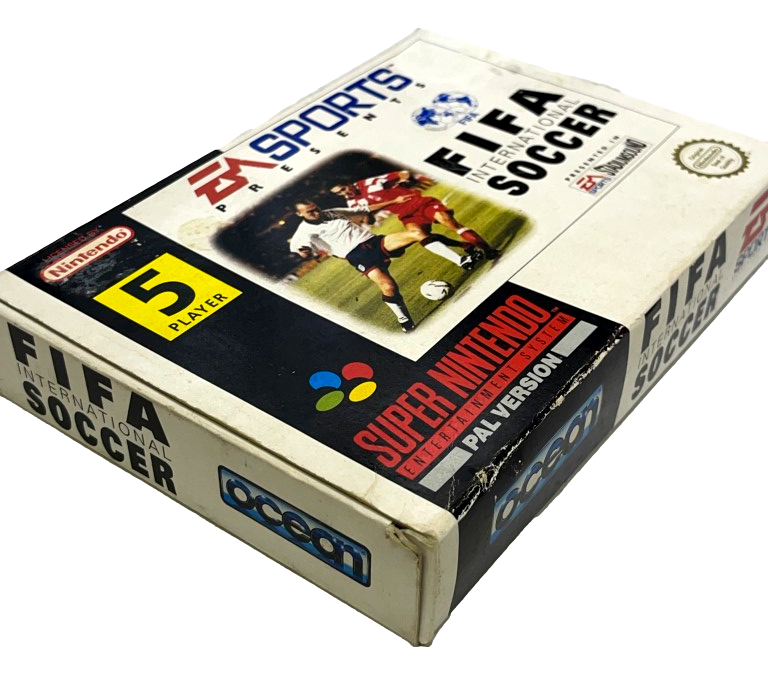 FIFA International Soccer Nintendo SNES Boxed PAL *No Manual* (Preowned)