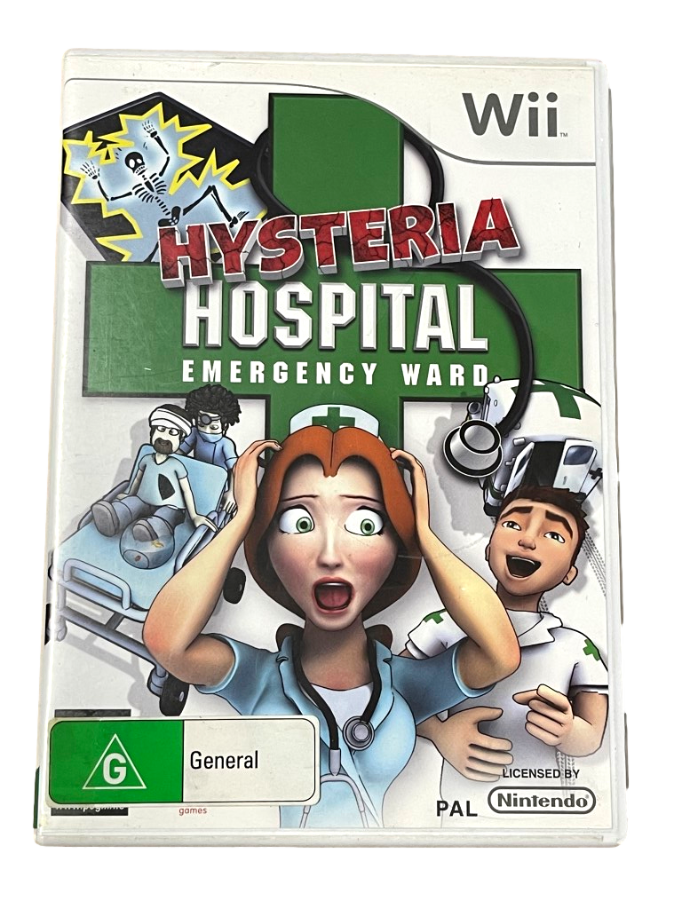 Hysteria Hospital Emergency Ward Wii PAL *Complete* (Pre-Owned)