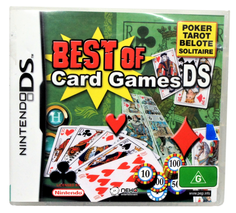 Best Of Card Games DS Nintendo DS 3DS Game *Complete* (Pre-Owned)