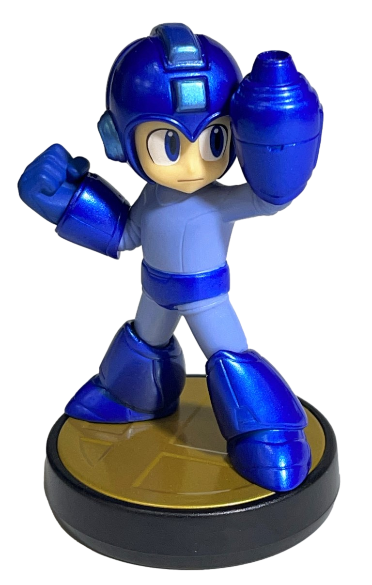 Super Smash Bros Collection N0.27 Mega Man Nintendo Amiibo Loose (Preowned)