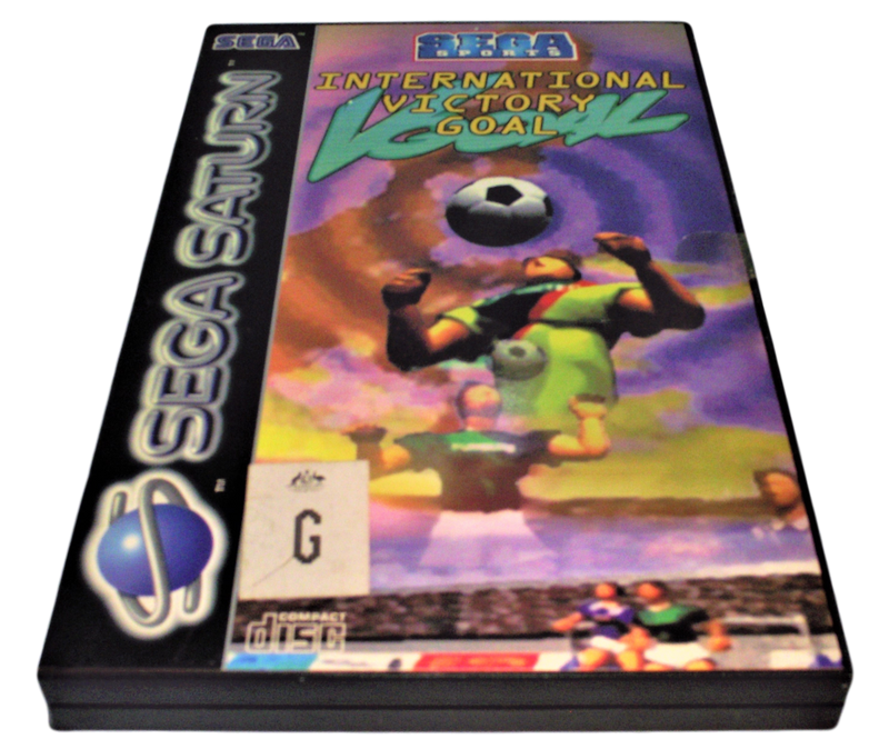 International Victory Goal Sega Saturn PAL *Complete*