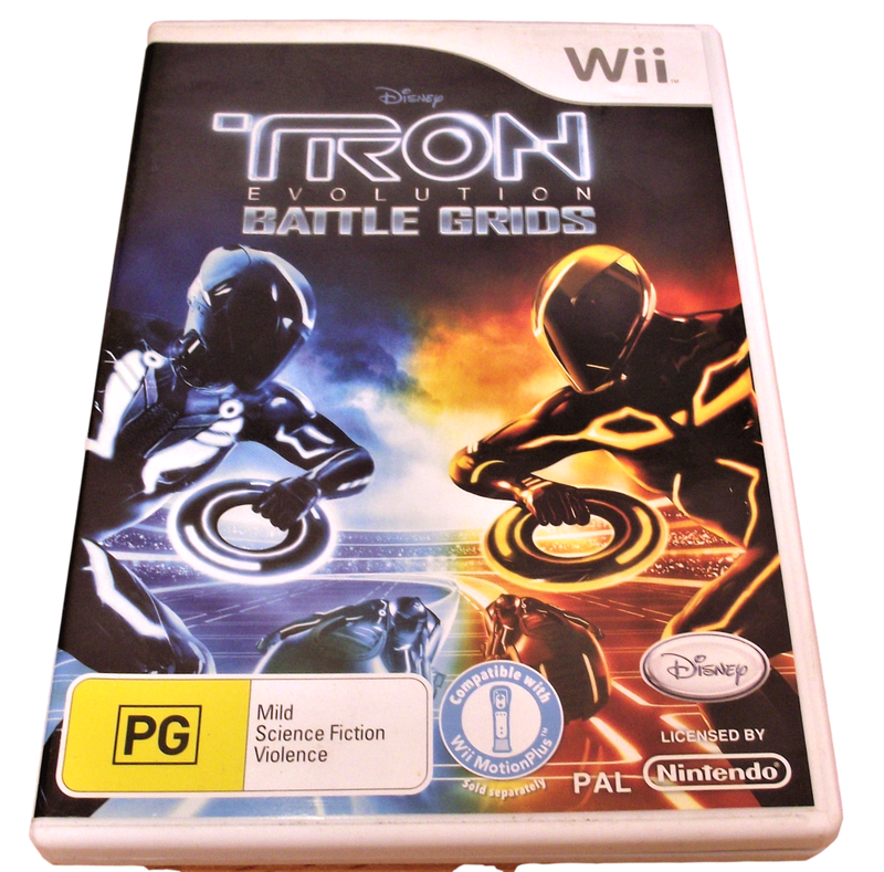 Tron: Evolution - Battle Grids Nintendo Wii PAL *Complete* Wii U Compatible (Pre-Owned)