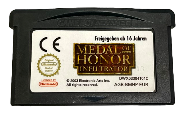 Medal Of Honor Infiltrator Nintendo Gameboy Advance GBA *Complete* Boxed (Preowned)