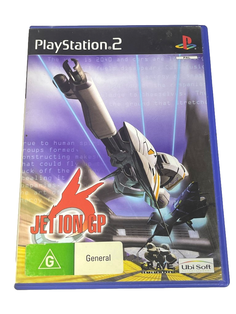 Jet Ion GP PS2 PAL *Complete* (Preowned)