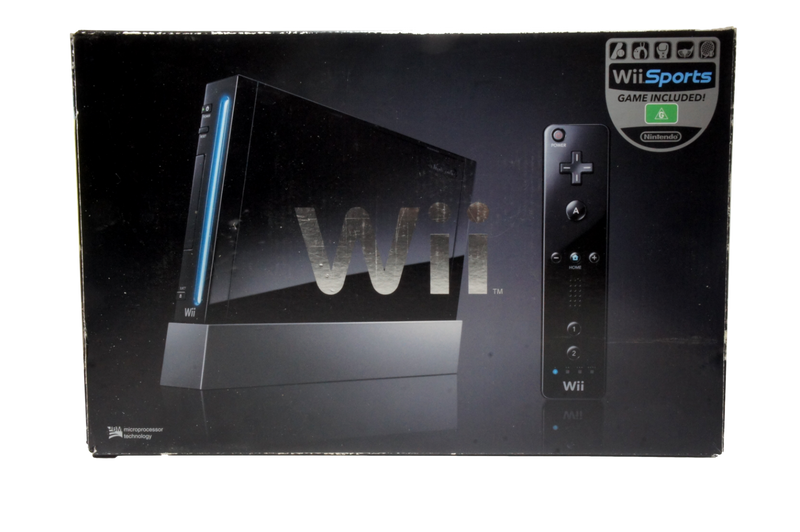 Limited Edition Black Wii + Wii Sports In Original Box (Preowned)