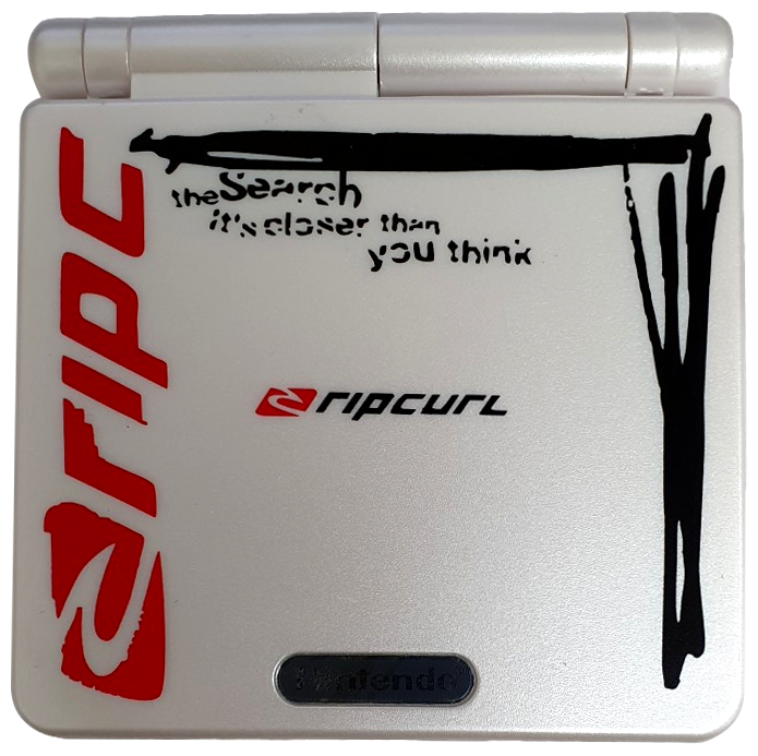 Nintendo Gameboy Advance SP Ripcurl AGS-001 RetroFit + USB Charger  (Refurbished)