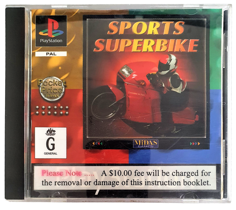 Sports Superbike PS1 PS2 PS3 PAL *Complete* Ex-Rental (Pre-Owned)