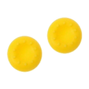 Thumb Grips x 2 For PS4 PS5 XBOX ONE Xbox Series X Toggle Cover Caps - Yellow