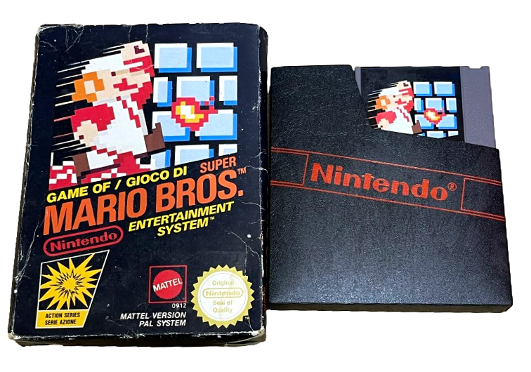 Super Mario Bros Nintendo NES Boxed PAL *No Manual* (Preowned)