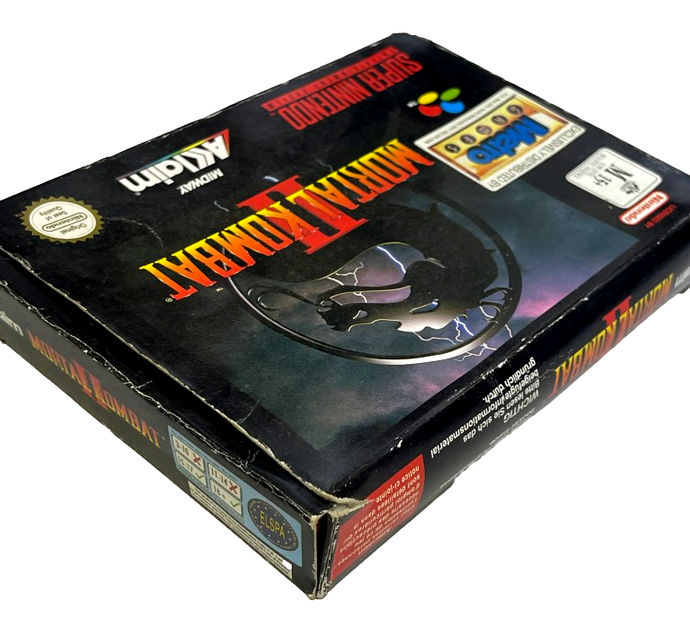 Mortal Kombat II Nintendo SNES Boxed PAL *No Manual* (Preowned)