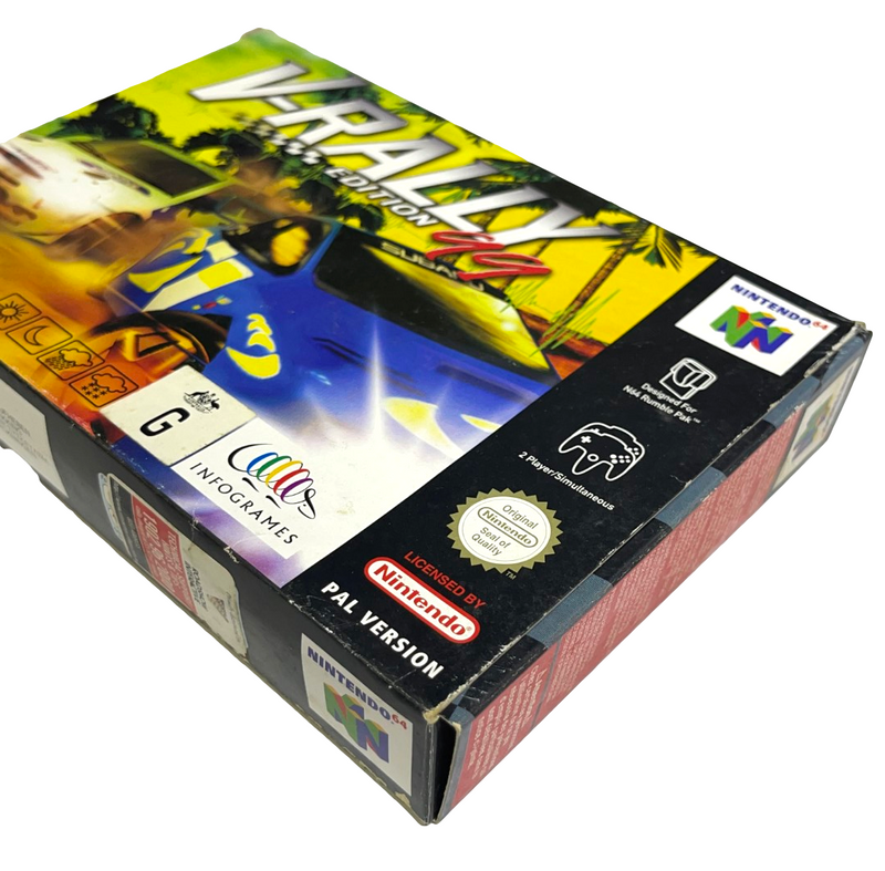 V-Rally 99 Edition Nintendo 64 N64 Boxed PAL *Complete* (Preowned)