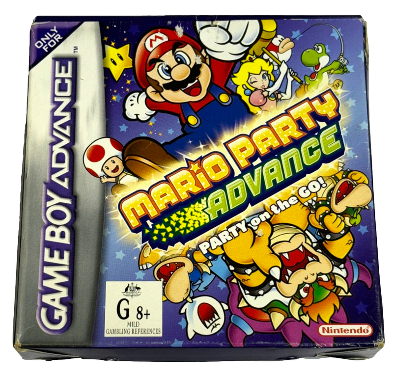 Mario Party Advanced Nintendo Gameboy Advance GBA *No Manual* (Preowned)