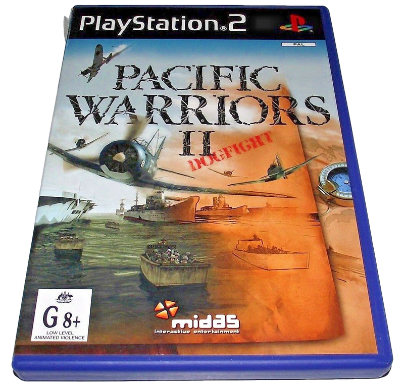 Pacific Warriors II: Dogfight PS2 PAL *Complete* (Preowned)