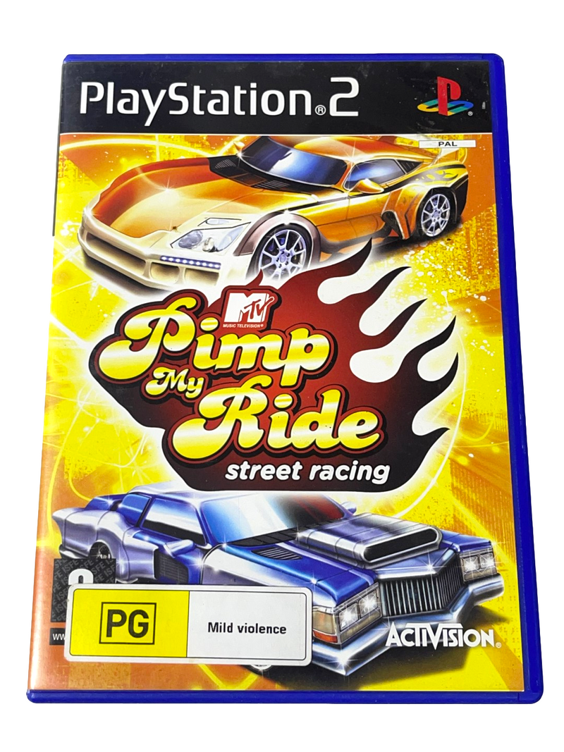 MTV Pimp My Ride Street Racing PS2 PAL *No Manual* (Preowned)