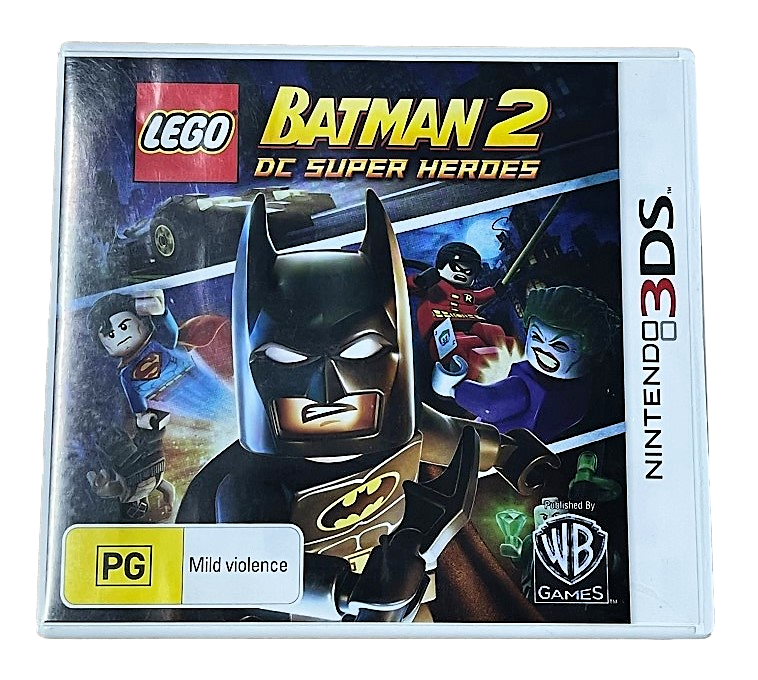 Lego Batman 2 DC Super Heroes Nintendo 3DS 2DS Game  *No Manual* (Pre-Owned)