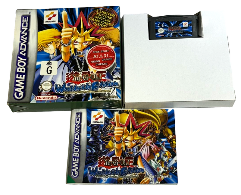 Yu-Gi-Oh Stairway to the Destined Duel Nintendo Gameboy Advance GBA *Complete* (Preowned)