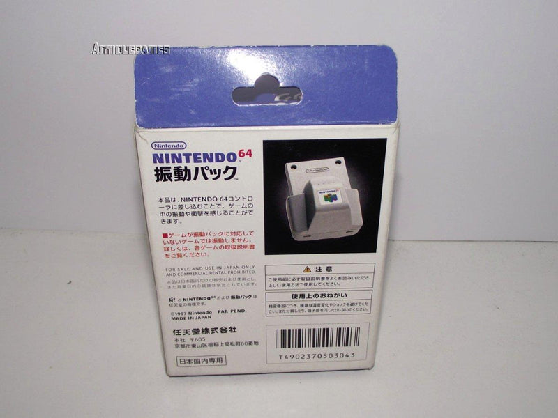 Genuine Nintendo 64 N64 Boxed Rumble Pak *Japan* (Preowned)