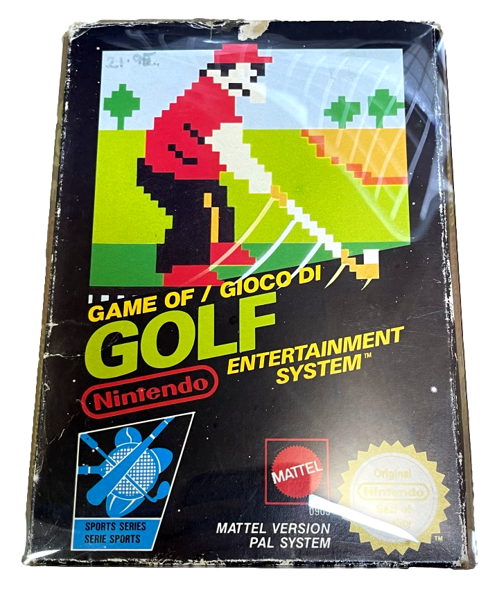 Golf Nintendo NES Boxed PAL *No Manual* (Preowned)