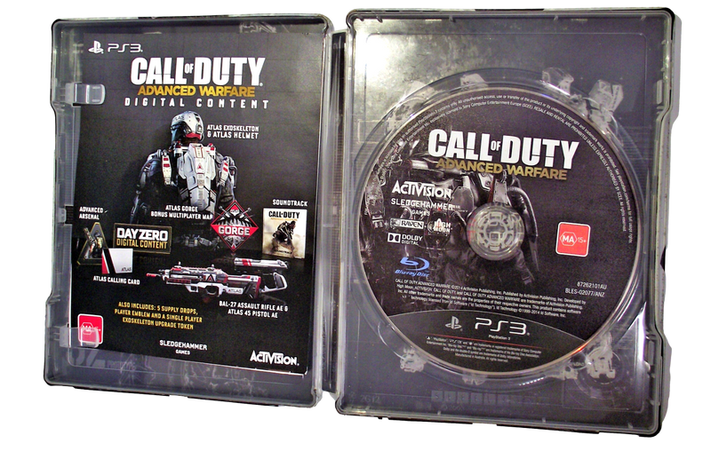 Call Of Duty Advanced Warfare Atlas Edition Steelbook Sony PS3 (Pre-Owned)